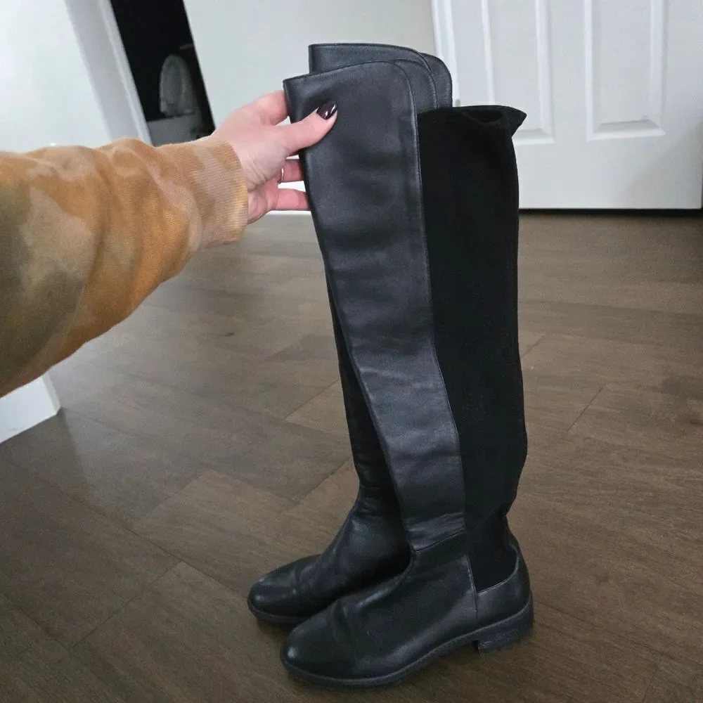 Stuart Weitzman 5050 Lift boots size 8.5 39